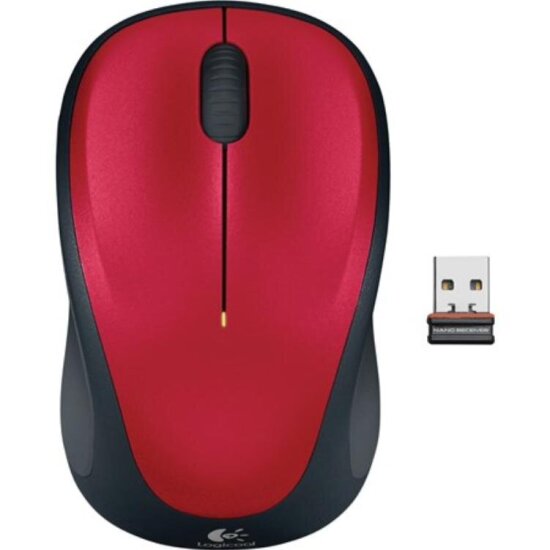 Logitech 910 003412 M235 Wireless Mouse Red-preview.jpg